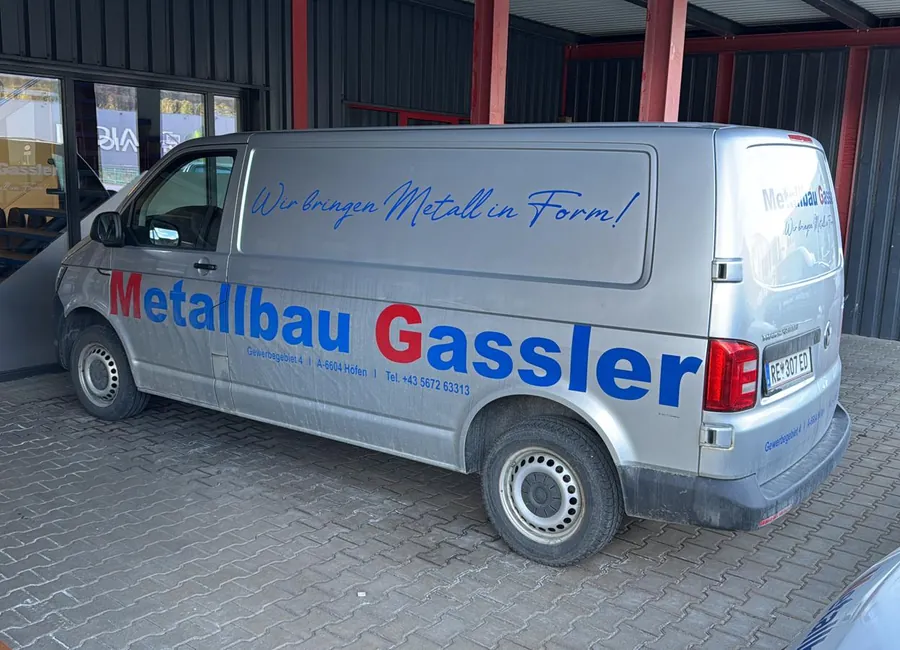 Firmenfahrzeug Metallbau Gassler