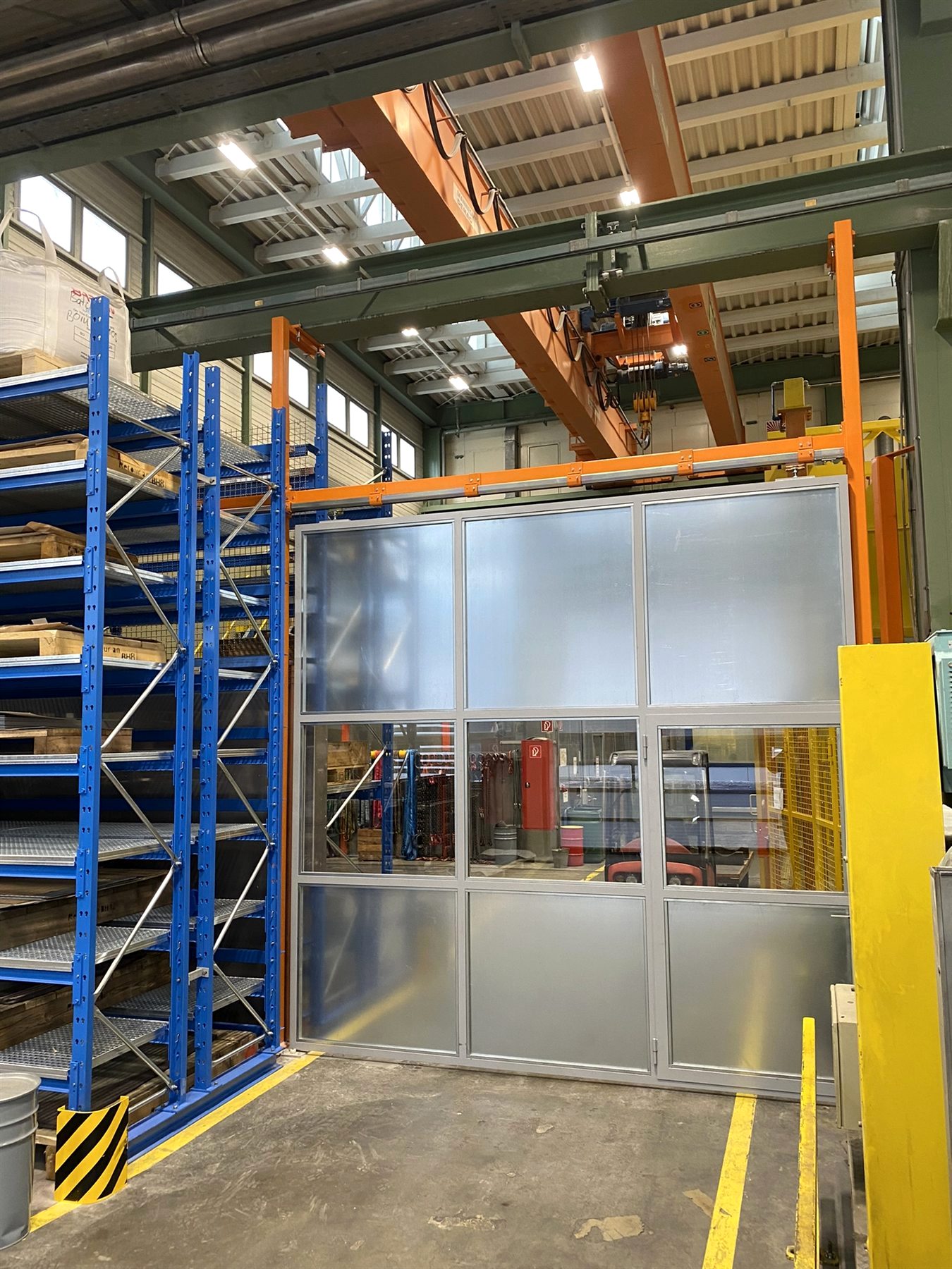 Industrietor Detailansicht